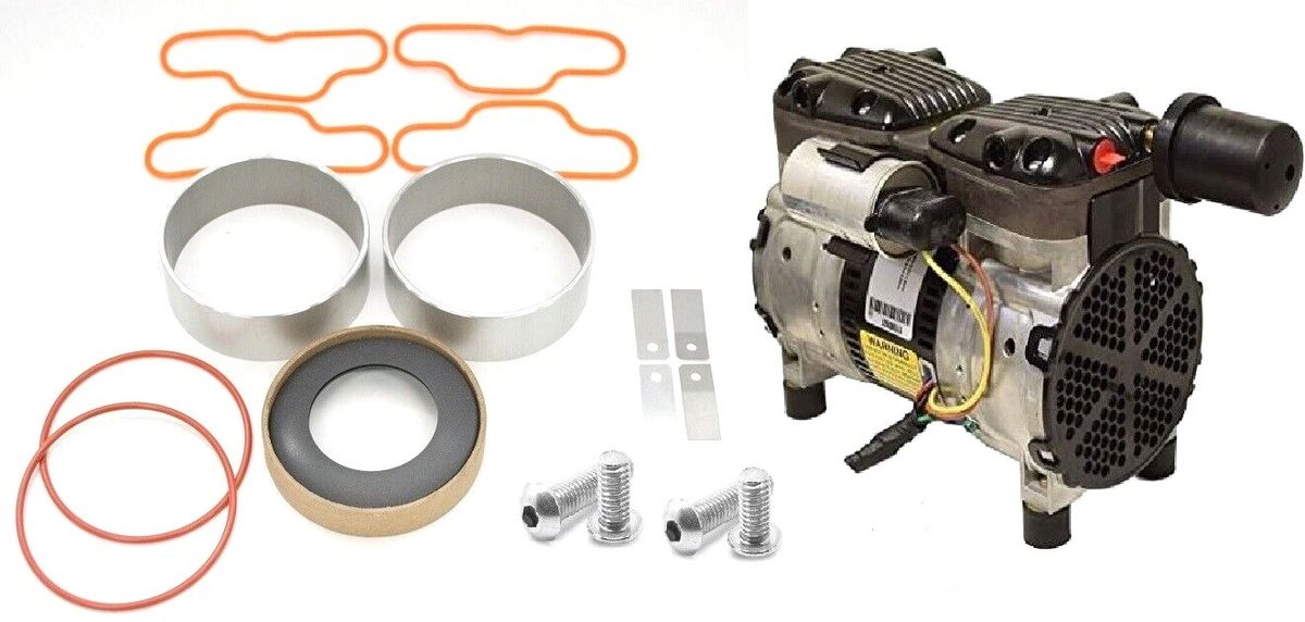 New Gast Rocking Piston Compressor Rebuild Service Kit 87r647 K964